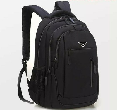 Men's Backpack Laptop Large Capacity Oxford High School Students Bag Solid New