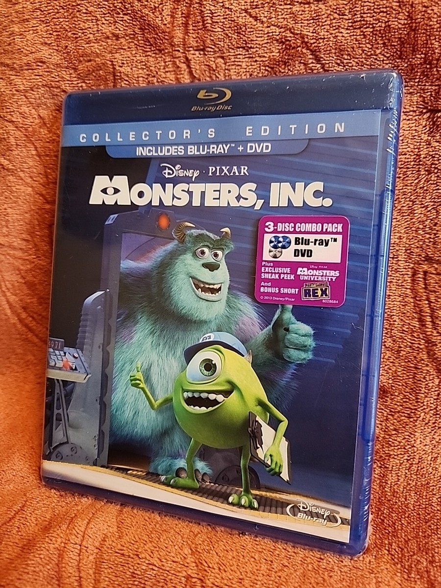 Disney  Blu-ray DVDセット Disney Pixar MONSTERS UNIVERSITY Blu-ray & DVD 3 Disc Set