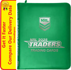 <!--F#f_0-->2025 NRL Traders Rugby League Trading Cards GREEN Album with 30 Pages<!--F/-->