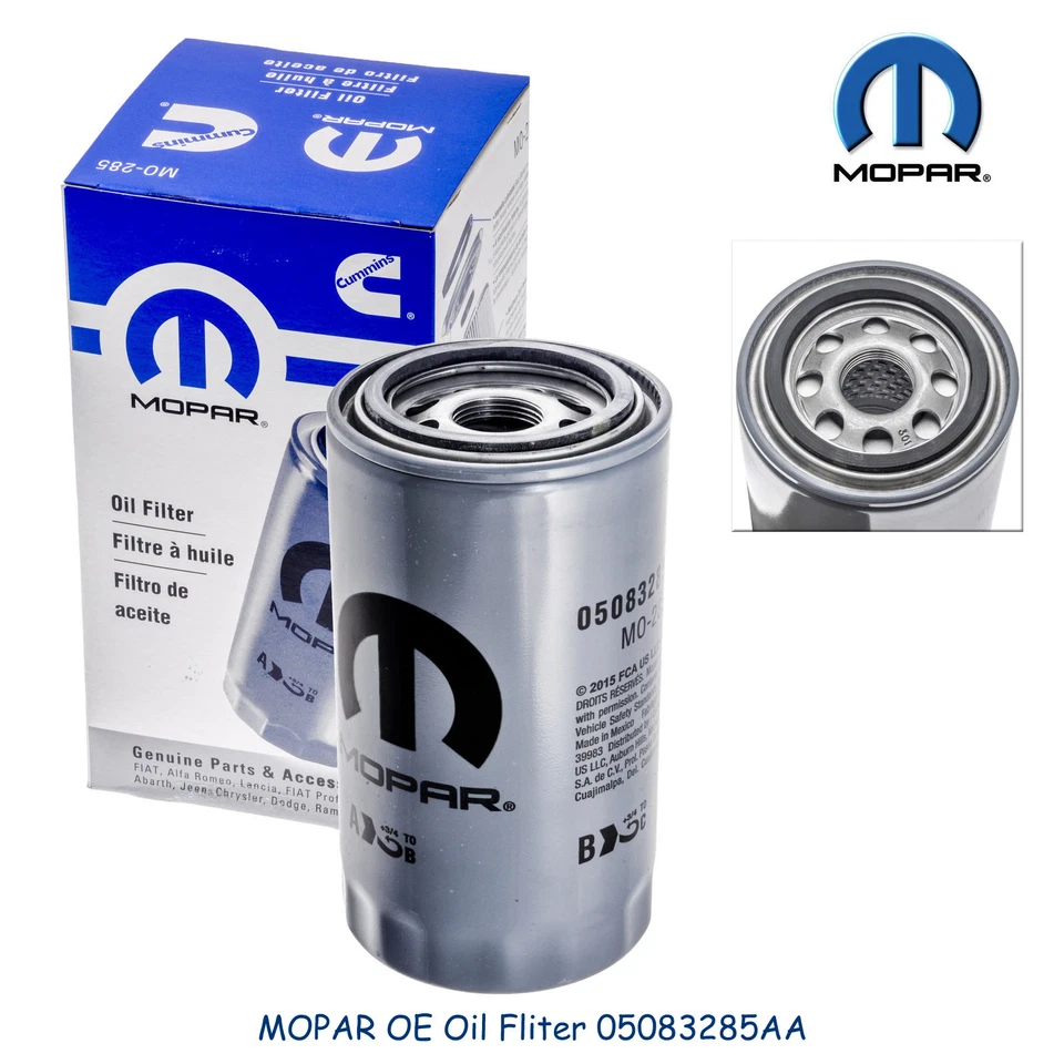 RAM 2500 3500 4500 5500 2013-2018 KIT DE FILTRO DE COMBUSTIBLE DIÉSEL 6,7 L MOPAR GENUINO Foto 3 de 4