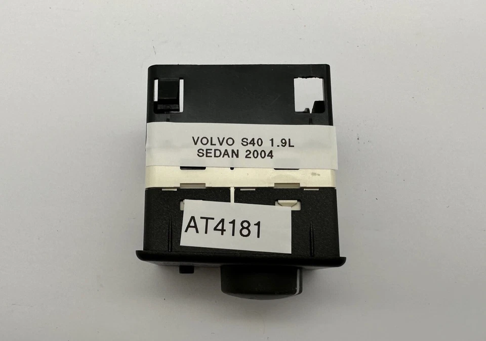 Interruptor de control de restablecimiento de pantalla del centro de información de computadora de viaje OEM 00-04 Volvo S40 V40 Foto 3 de 4
