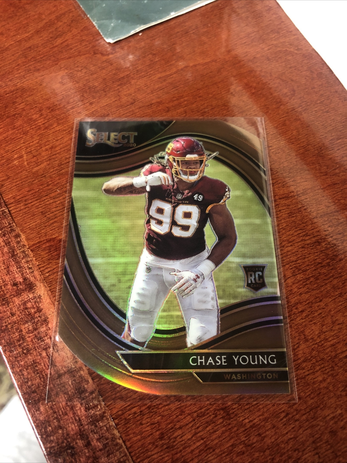 2020 select chase young field level copper die cut SP 006/355