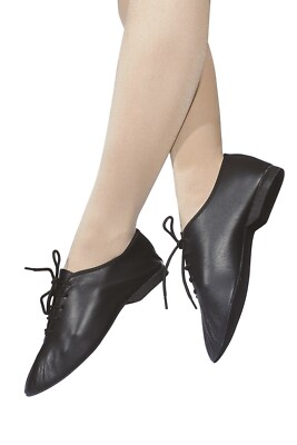 Roch Valley Black Full Suede Sole Jazz Shoes Adult Sizes 9, 10  UK