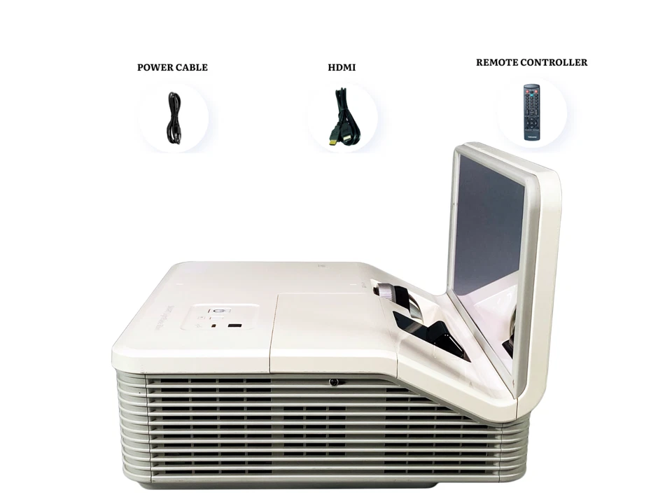 Smart LightRaise 60wi DLP Projector Ultra Short Throw Interactive HDMI w/Remote - Image 4 of 4