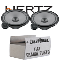 Hertz Lautsprecher FüR Fiat Grande Punto 199 Front Einbauset TüR Vorne Front