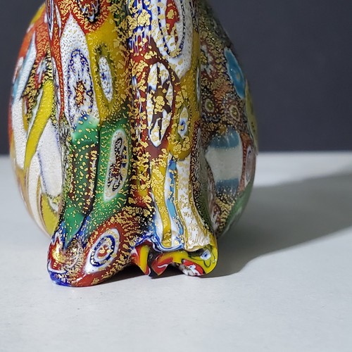 Murano Glass Dog Millefiori Murrine Figurine READ - Picture 6 of 13
