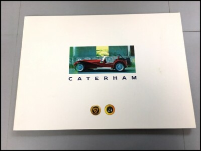 1996 1997 Caterham 20-page Car Sales Brochure Catalog  VX K-Series Superlight 21
