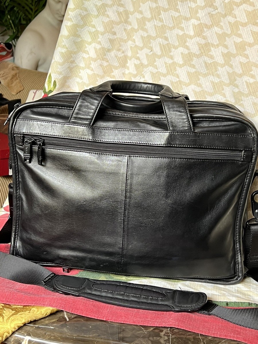 Tumi Expandable Organizer Laptop Briefcase 96141DH/Leather Tumi Expandable Organizer Laptop Briefcase 96141DH/Leather