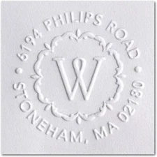 Custom Hand held Embosser, Address Embosser, Monogram Embosser-Custom Embosser