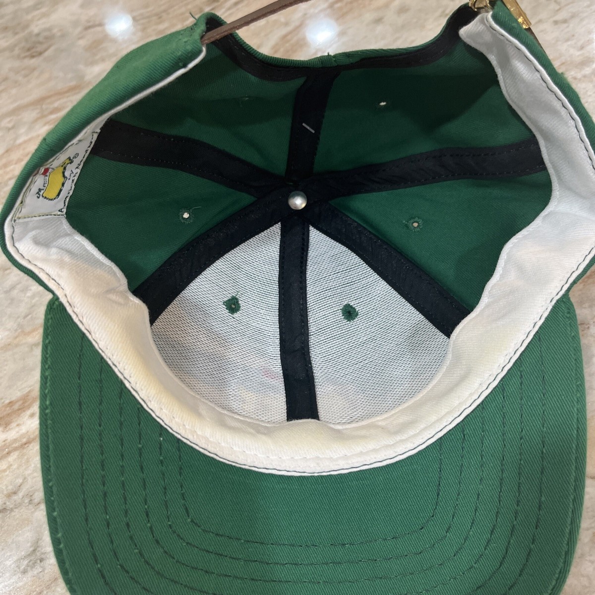 Masters Golf マスターズ キャップ 　アメリカンニードル　白 Masters Tournament Augusta National Golf Club White American