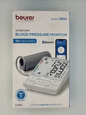 Beurer Series 800 Bluetooth Smart Blood Pressure Arm Monitor OPEN BOX # SBM 69