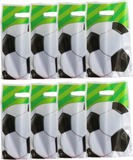 30 Pieces Soccer Gift Bags for Birthday Kids Party - Treat Candy Goodie Bags for