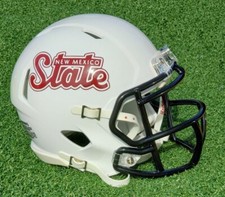 NEW MEXICO STATE AGGIES WIN OVER AUBURN 2023 FOOTBALL MINI HELMET