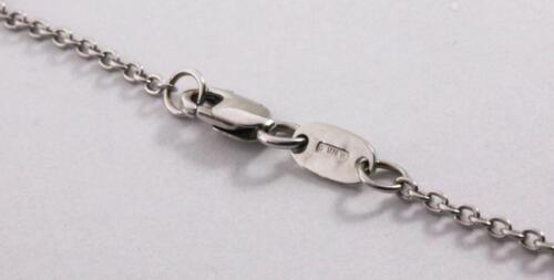 JUEGO DE COLLAR COLGANTE DE BISEL SOLITARIO DIAMANTE ORO BLANCO 14K MONEDA 0,5ctw ROBERTO - Imagen 6 de 12
