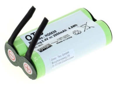 OTB Akku für Philips Philishave Cool Skin HQ8845 Batterie 2,4V 2000mAh Accu