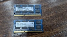 2x 2GB ELPIDA MAC DDR3 RAM 2RX8 PC3-10600S-9-10-F1 SODIMM for laptop iMac 4GB