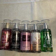 Bath And Body Works Mini Spray Set Of 5