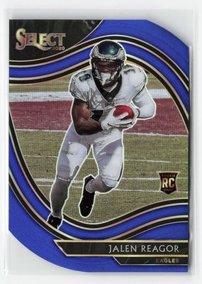 2020 PANINI SELECT FIELD JALEN REAGOR #368 BLUE RC EAGLES