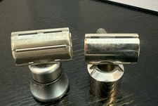 Gillette Flare Tip SS 1965 K4 &1938-1945 Fat Handle Tech-Med Twin Bars-Tri Slots