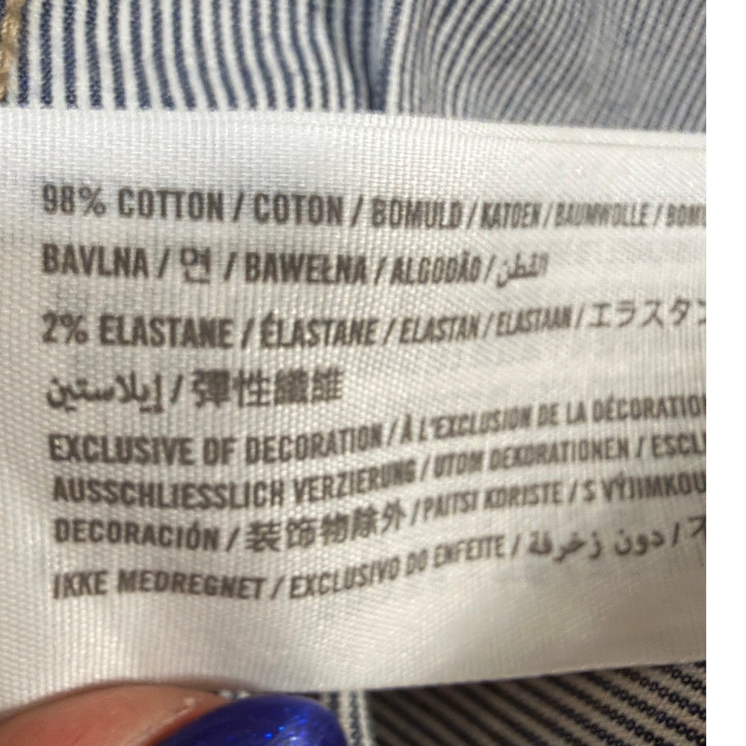 Abercrombie Custom Patchwork Rustin Athletic Slim… - image 6