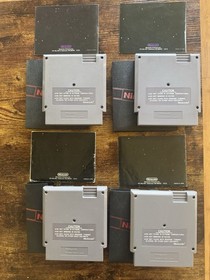 5 Screw NES games all with Famicom adapters Stack-Up Gyromite Mario Bros Popeye