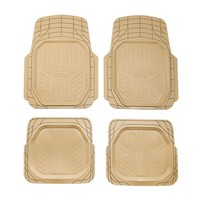 FußMatten Automatten FüR Audi Q6 Sportback / E-Tron 2024-2026 Gummimatten Beige