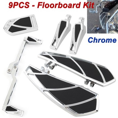 For Harley Footpegs Brake Pedal lever Shifter Pegs Floorboard Touring Road Glide