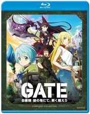 Gate Blu-ray Magic/Fantasy Anime Complete Series Eng Sub+Dub NEW 24-Eps Freeship