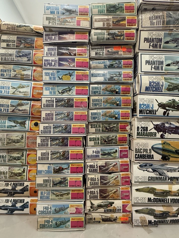 Matchbox 1/72 SCALE AIRPLANE MODEL KITS - FREE SHIPPING - Image 2 of 4