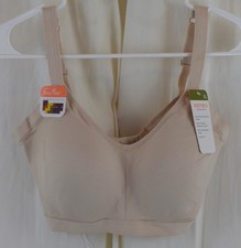 Warners Women's Blissful Benefits Underarm Smoothing Bra Beige Size XL
