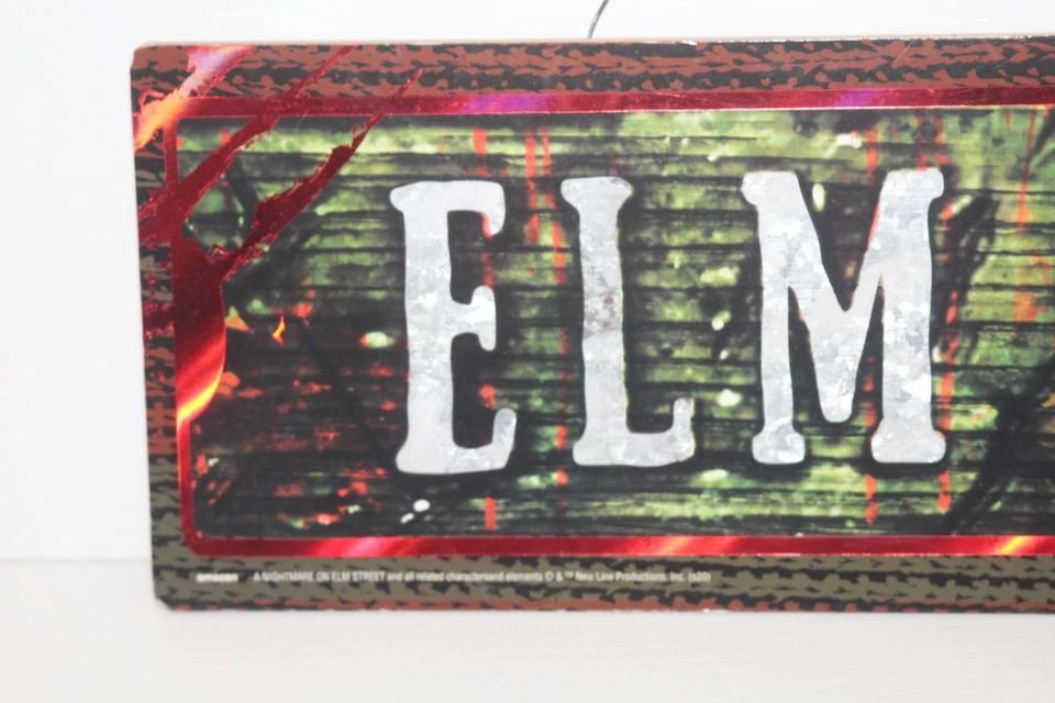 Светоотражающий деревянный знак уличный кошмар на вязе декор для вечеринки на Хэллоуин ужасы 15 дюймов - Изображение 3 из 4