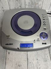 Bush LSD34 DAB Mini Desktop CD Player FM Radio Retro Quirky Audio Player