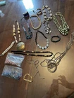 Vintage And Retro Costume Jewelry ALMOST 2lb Some Broken But Mostly Wearable