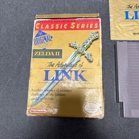 Zelda II: The Adventure of Link (Nintendo NES) Completo en Caja Original CIB