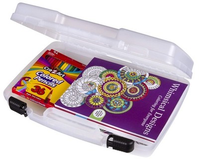 ArtBin 17 Inch Quick View Carrying Case for Arts and Crafts Supplies Storage
