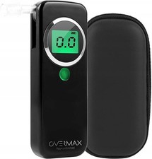 Overmax AD Etilometro Digital Professionale Sensore Elettrochimico Calibrazione 