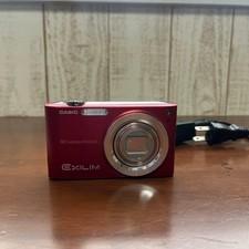 Casio EXILIM Compact Digital Camera Red