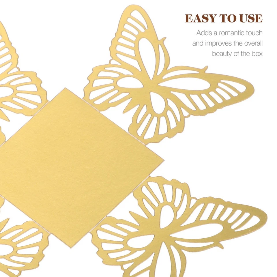  50 Pcs Chocolate Paper Wrappers Packaging Sheets Bakery Muffin Liners - Bild 4 von 4