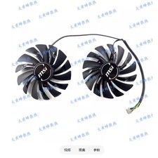 For MSI GTX960 970 980 980ti Graphics Card Cooling Fan PLD10010S12HH
