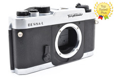 🎦[Exc+5] VOIGTLANDER BESSA-L Rangefinder Film Camera Silver Body From JAPAN