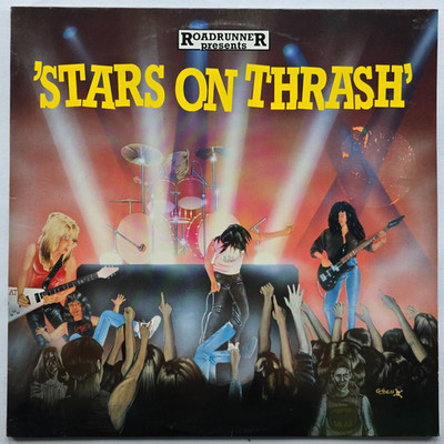 Stars On Thrash (Slayer, Mucky Pup) (LP, 1988) OIS, + Flexi Disc! excellent (EX)