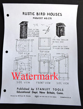 Vtg SET of 95 Stanley Woodworking Indoor/Outd...