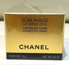 CHANEL SUBLIMAGE LA CREME YEUX Ultimate Eye Cream Full Size 0.5oz / 15g NEW NIB