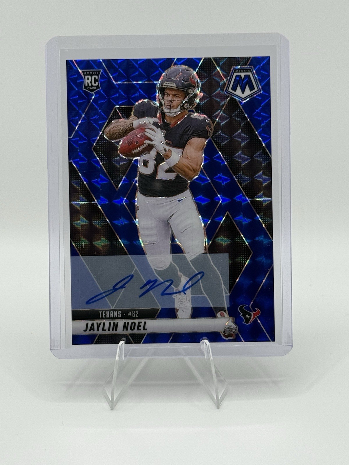 2025 Panini Mosaic - Rookie Auto Jaylin Noel #373 Blue Mosaic /99