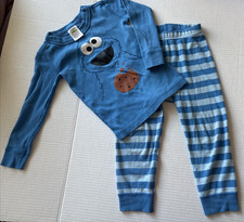 Hannah Anderson Two Piece Cookie Monster Pajamas size 3