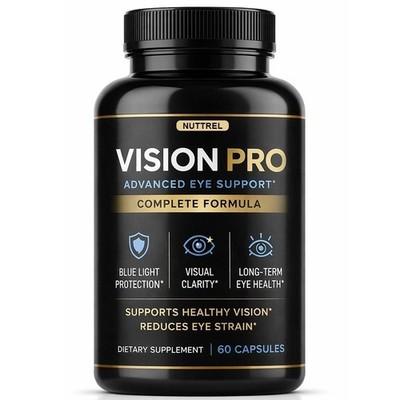 Vision Pro Capsule   Advance Eye Care Formula Support Healthy Vision - 60 Count