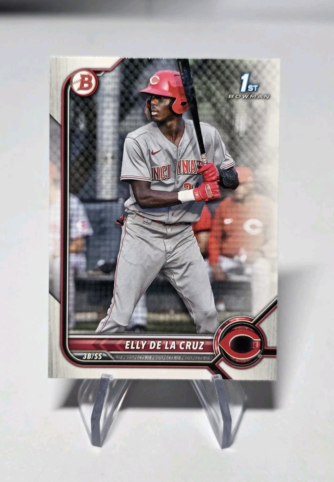 2022 Bowman 1st Edition #BPPF-50 Elly De La Cruz BASEBALL Cincinnati Reds
