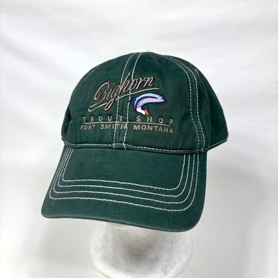 Simms Fishing Bighorn Trout Shop Ft Smith Montana Embroidered Strapback Cap Hat
