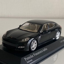 PMA Minichamps 1/43 Porsche Panamera Turbo 2010 Black Diecast Model 1,008pcs