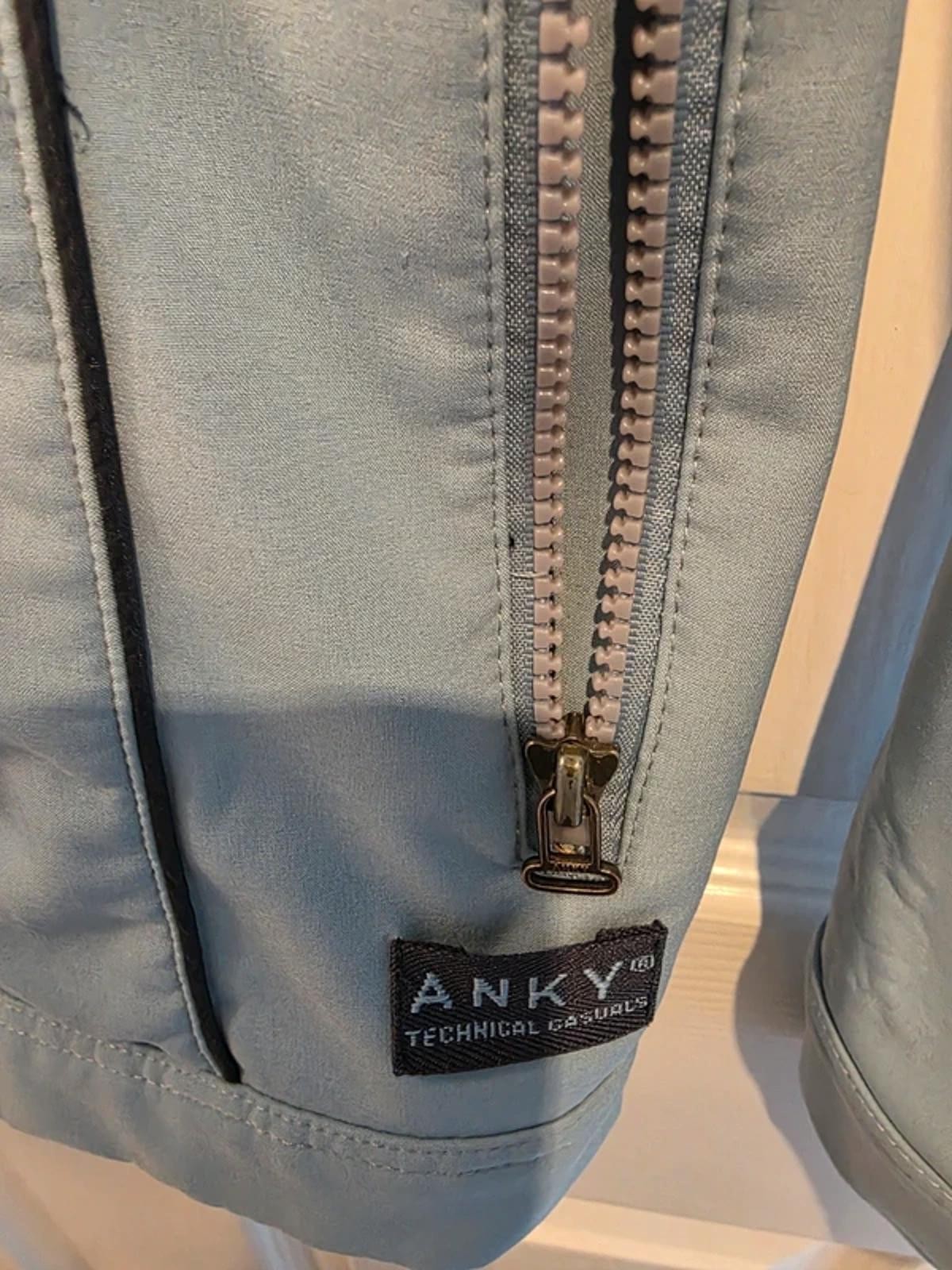 Anky technical casuals blue softshell riding jack… - image 3